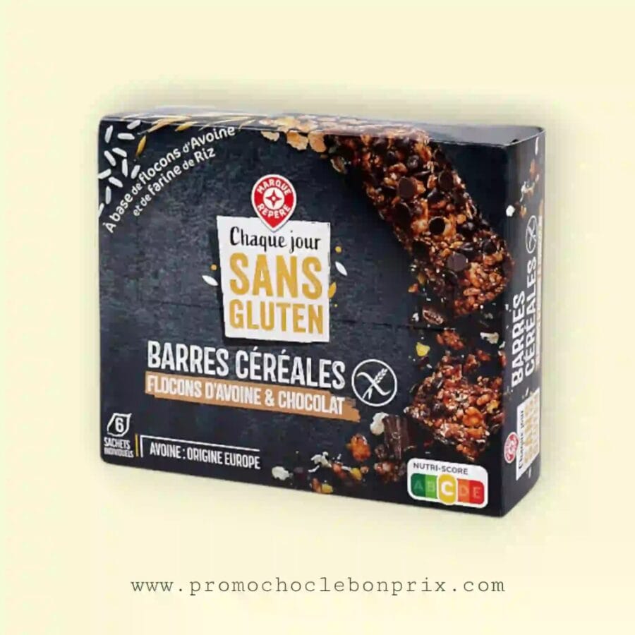 CHAQUE JOURS SANS GLUTEN BARRE CÉRÉALES