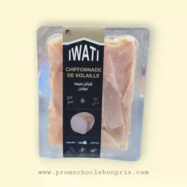 IWATI CHARCUTERIE CHIFFONNADE DE VOLAILLE 120G