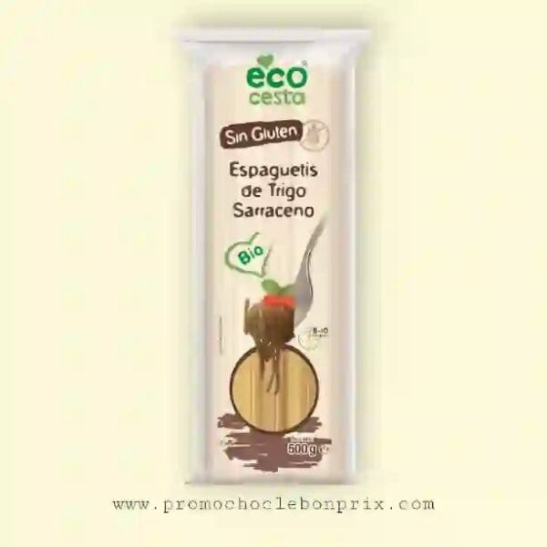 ECO CESTA SPAGHETTI SARRASIN 500G BIO.