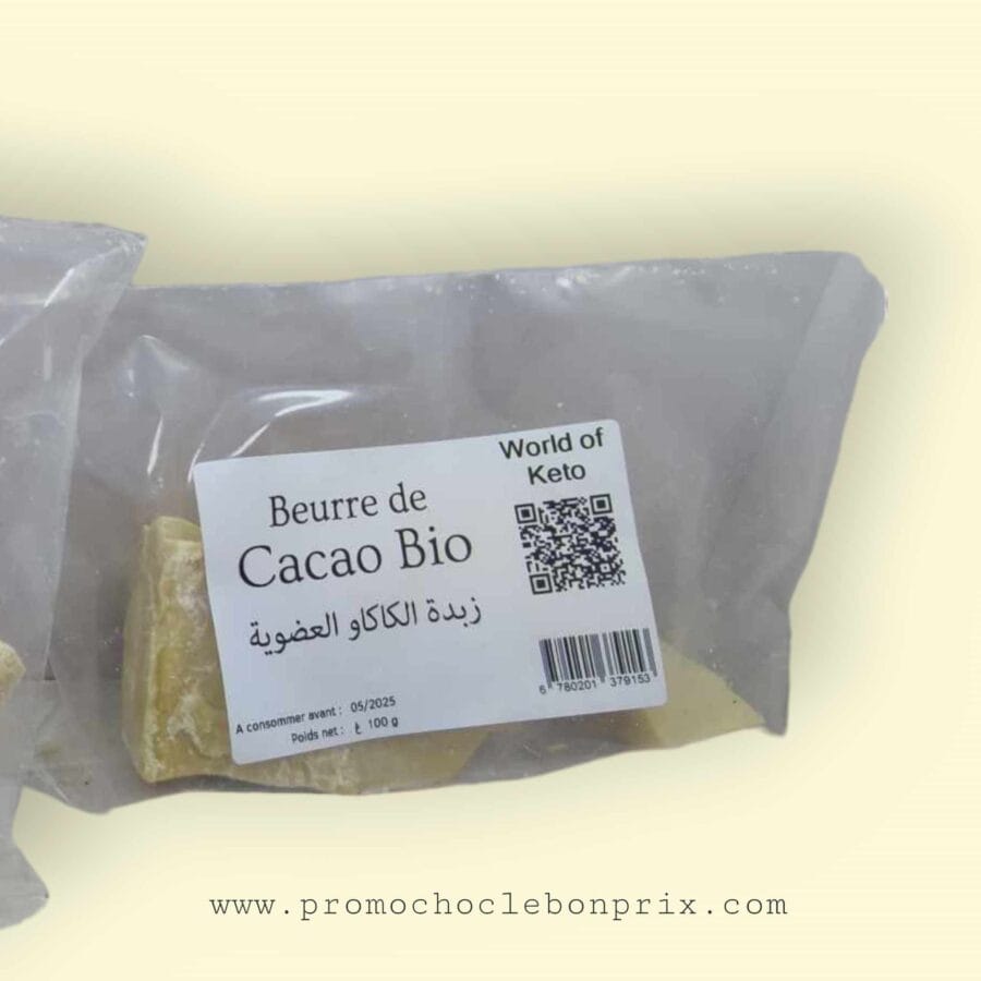 412470297_915242656983909_9037652999020263658_n WORLD OF KETO BEURRE DE CACAO BIO – Image 1