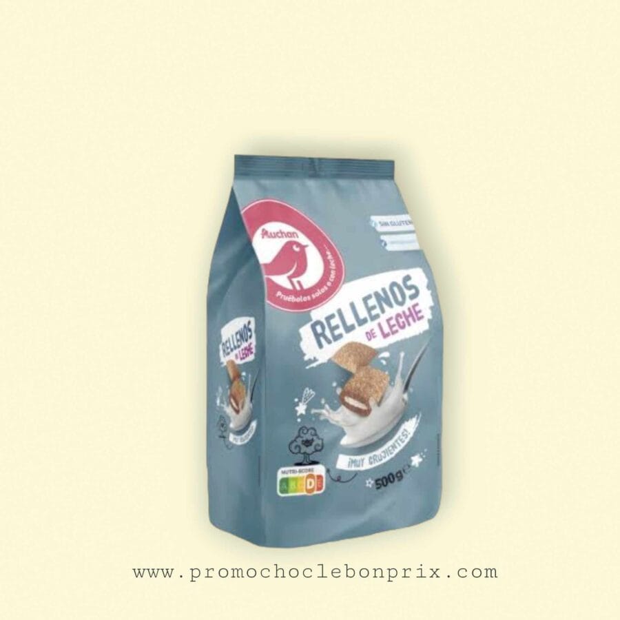 416028618_1567681300713519_4698958441566679709_n AUCHAN CEREAL SANS GLUTEN RELLENOS LECHE – Image 1