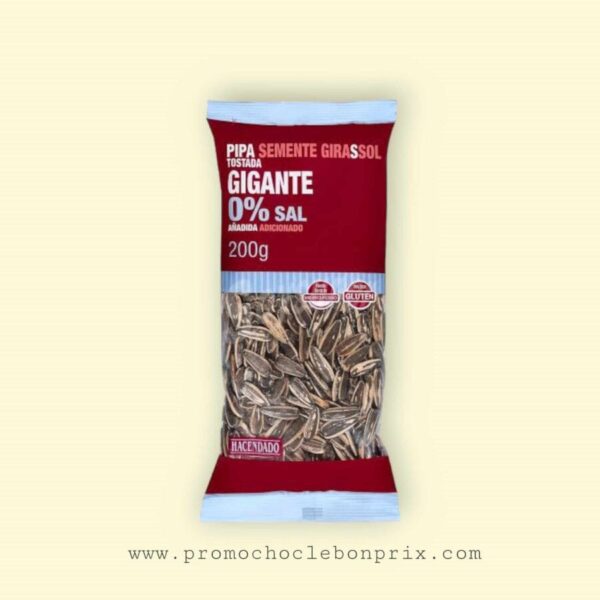 PIPAS SEMENTS 0% SAL 200G