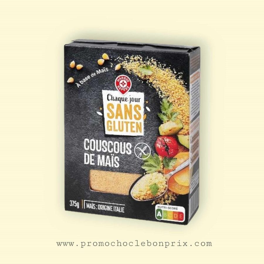 423600116_760062919122227_1841249405107379669_n CHAQUE JOURS COUSCOUS DE MAIS 375G – Image 1