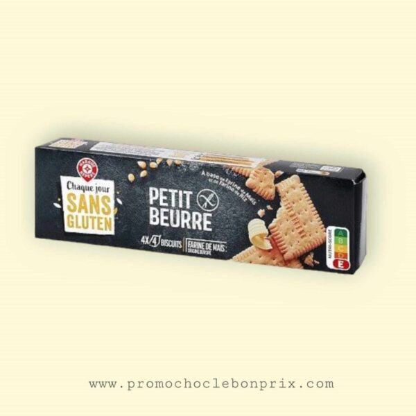 CHAQUE JOURS SANS GLUTEN PETIT BEURRE