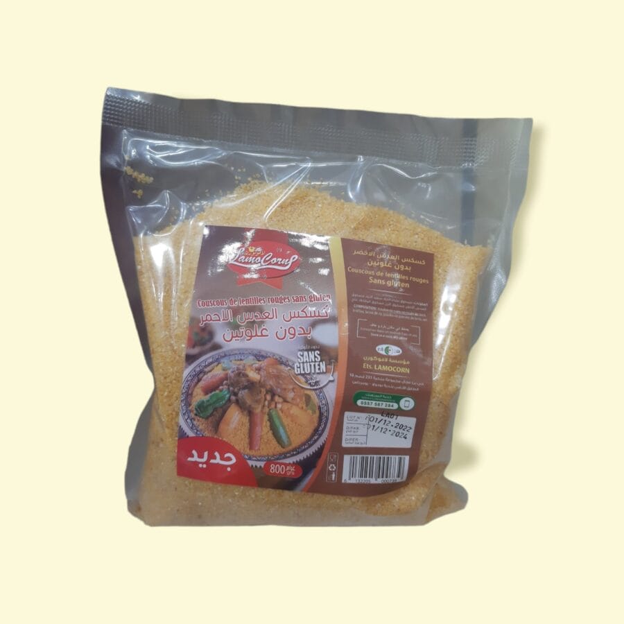 86029.jpg LAMOCORNE COUSCOUS DE LENTILLE 800G – Image 1