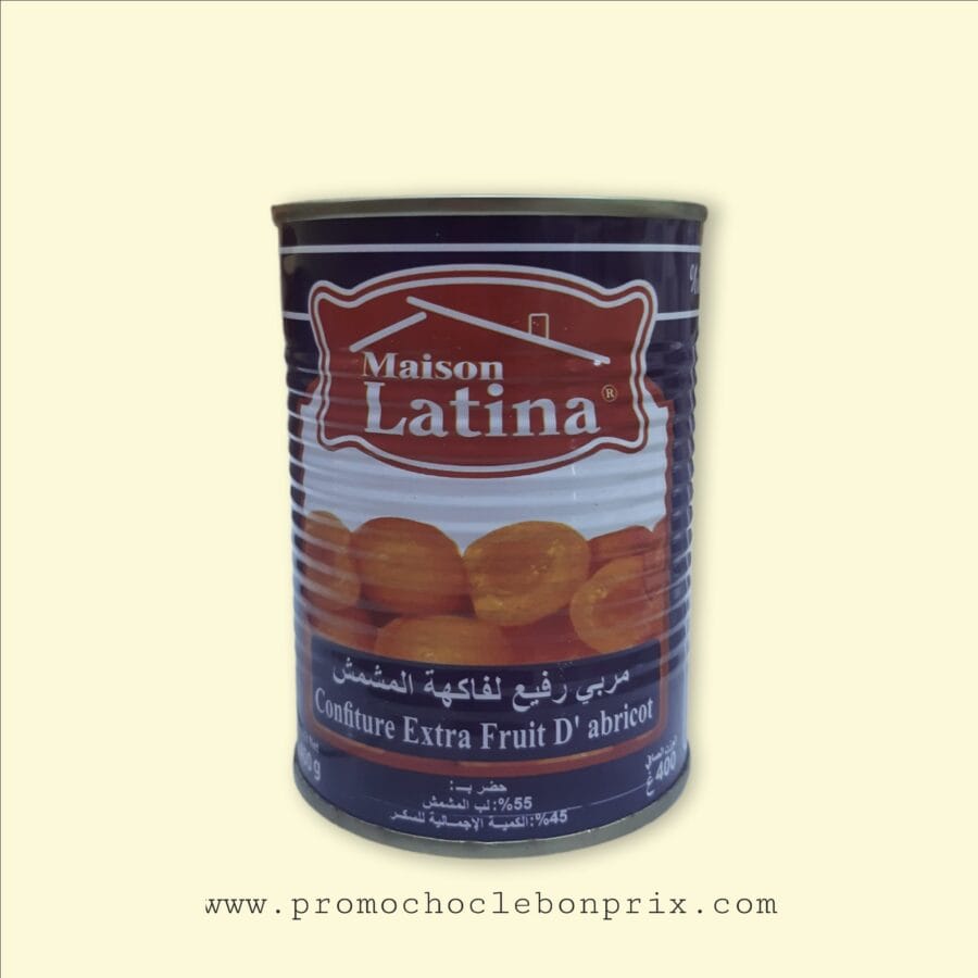 89061.jpg MAISON LATINA CONFITURE 400G ABRICOT – Image 1