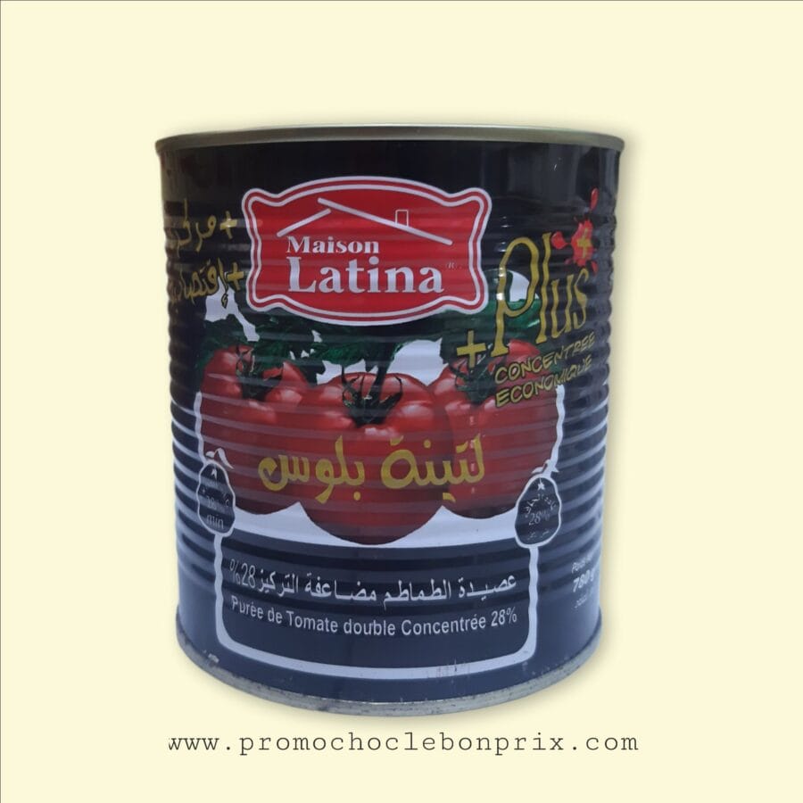 MAISON LATINA TOMATE 780G NOIR