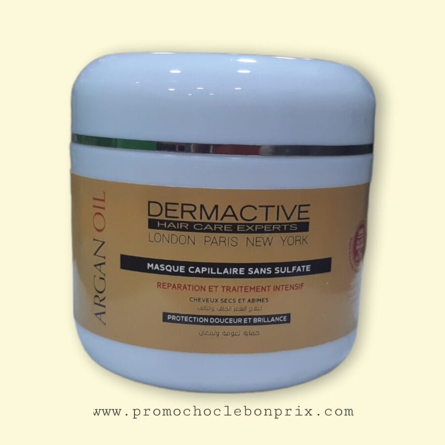 91156.jpg DERMACTIVE MASQUE CAPILLAIRE ARGAN OIL – Image 1