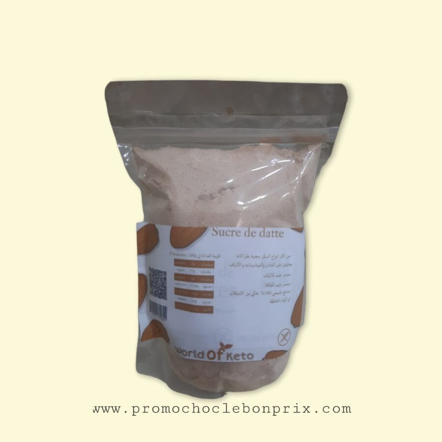 91970.jpg WORLD OF KETO SUCRE DE DATTE 500G – Image 1