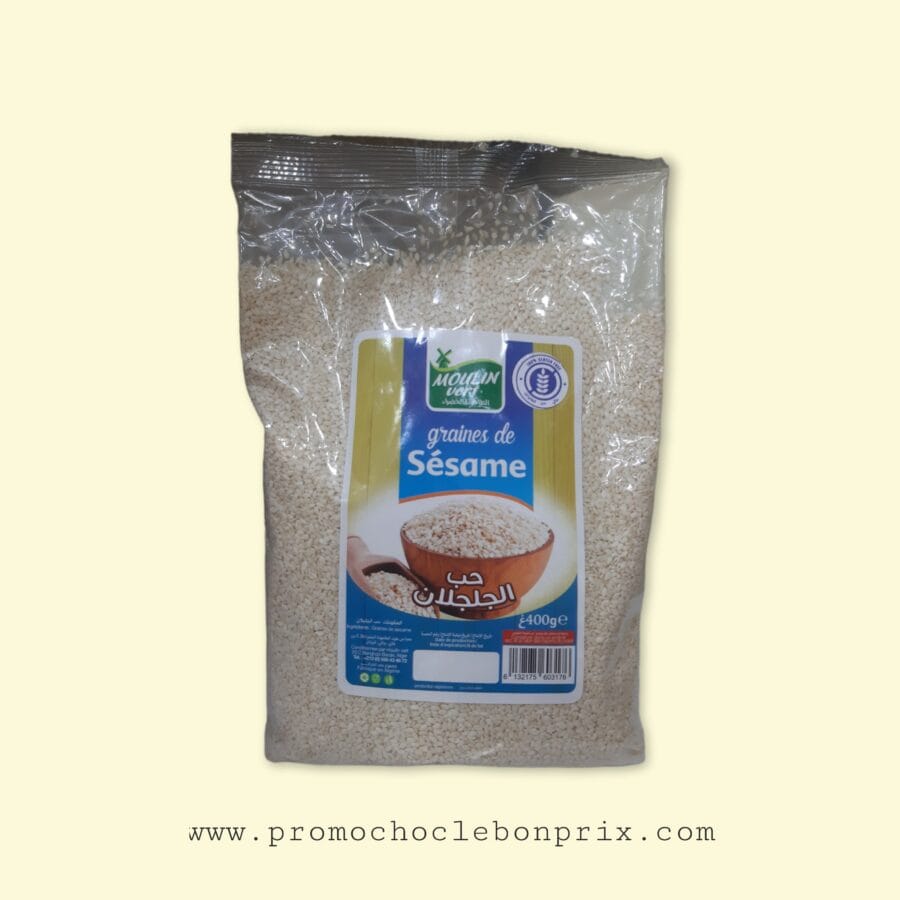 92558.jpg MOULINVERT GRAINES DE SESAME 400G – Image 1