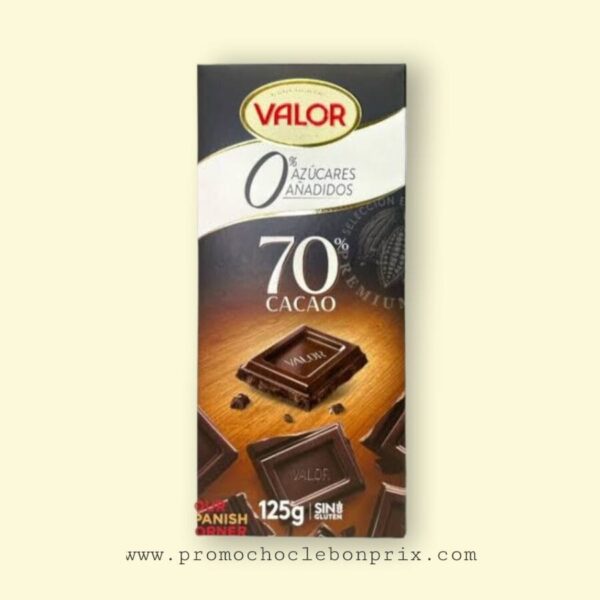 VALOR 125G 70% CACAO