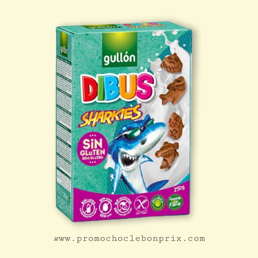 93880.jpg GULLON SANS GLUTEN DIBUS SHARKIES – Image 1