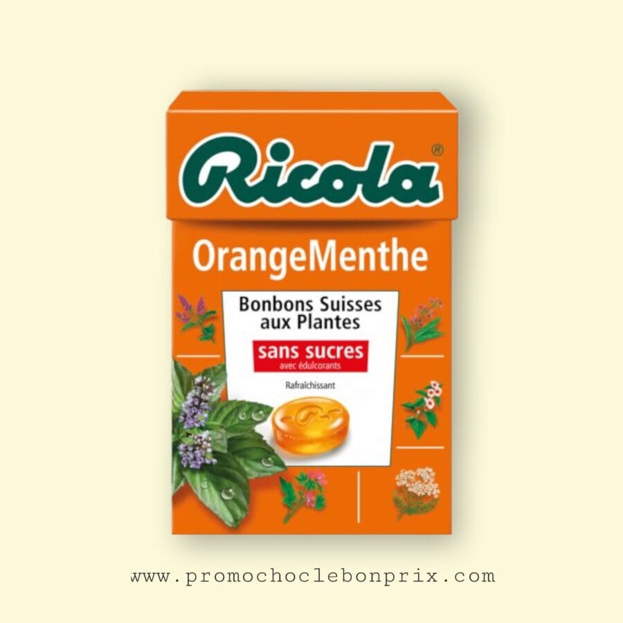 94763.jpg RICOLA ORANGE MENTHE – Image 1