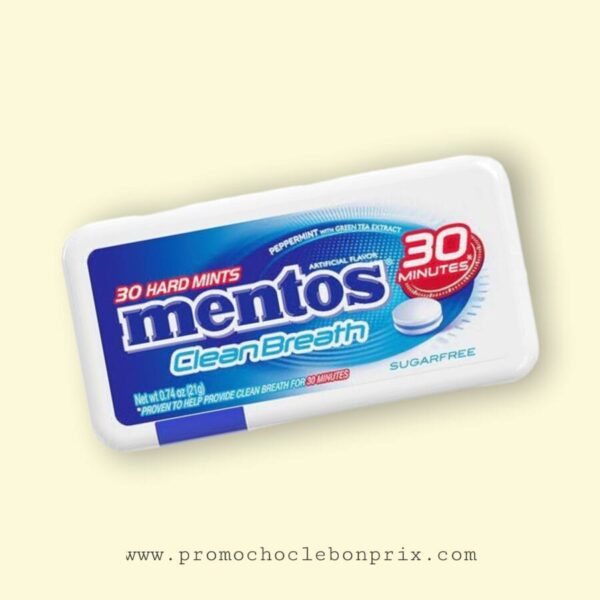 MENTOS CLEAN BREATH  SANS GLUTEN