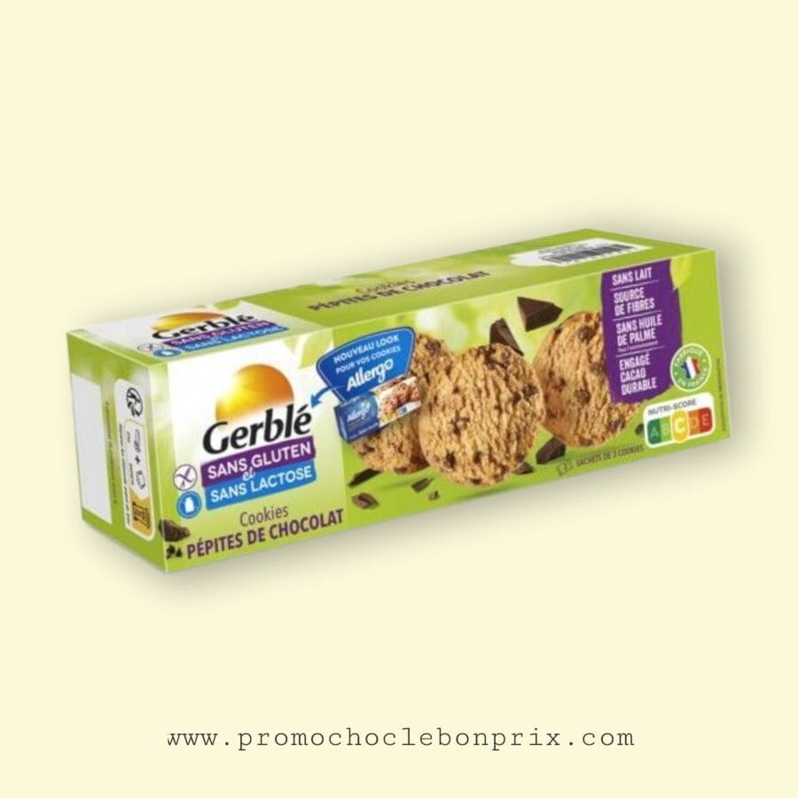 95256.jpg GERBLE COOKIES PEPTIES CHOCOLAT – Image 1