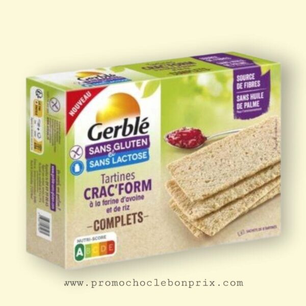 GERBLE TARTINE CRACOTTE FORM COMPLET AVOINE ET RIZ