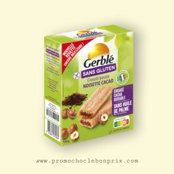GERBLE CROUSTI PAUSE NOISETTE CACAO