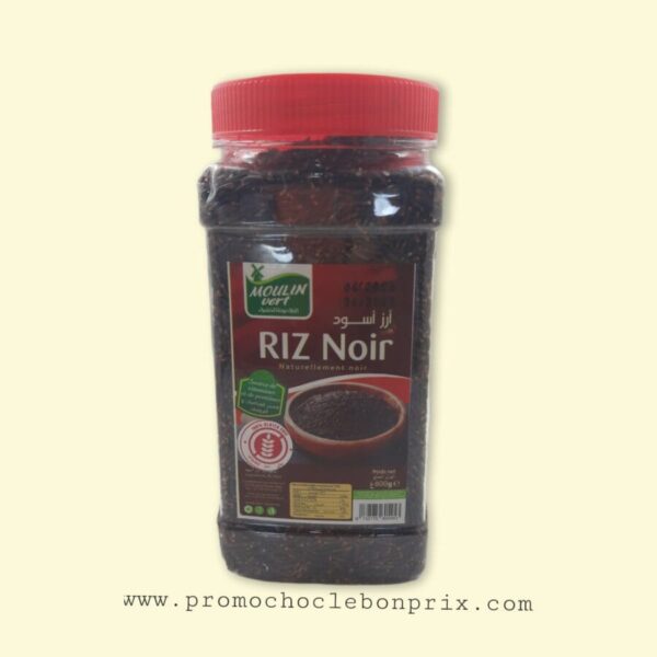MOULINVERT RIZ NOIR POT 800G