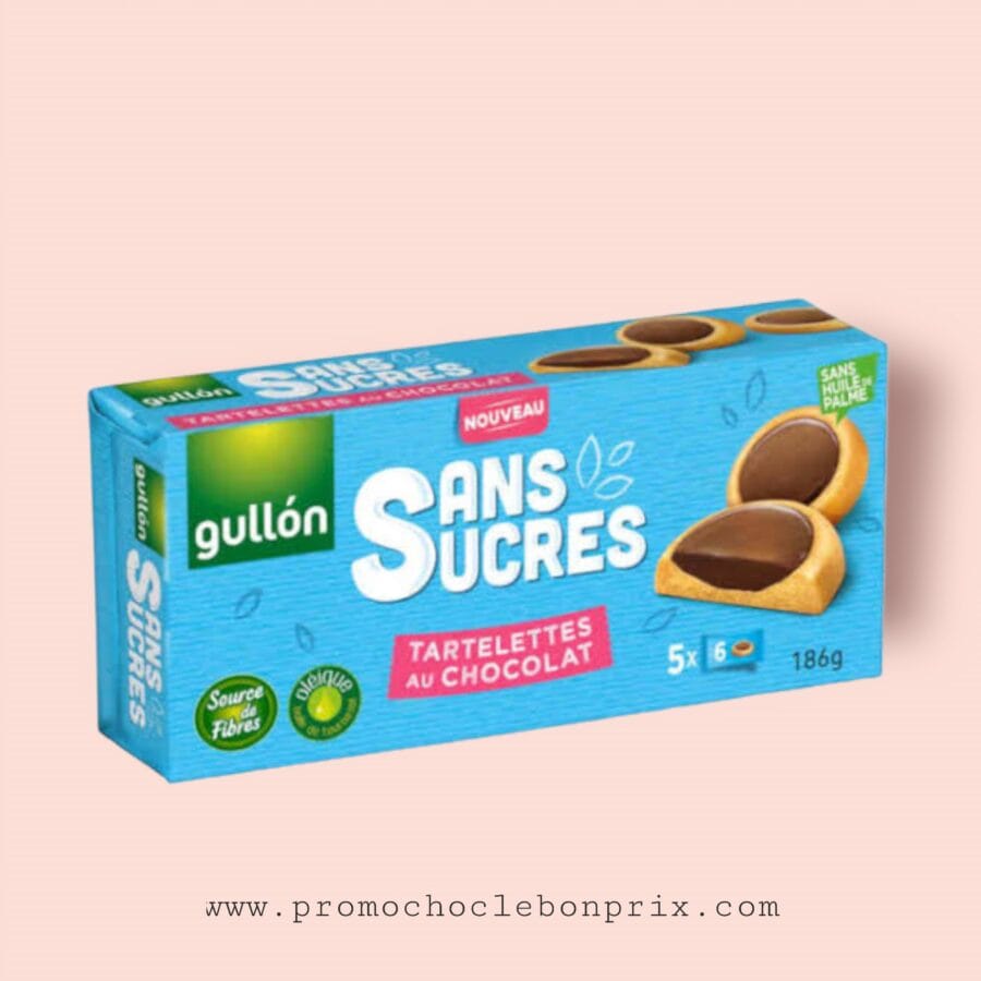 99949-1.jpg GULLON SANS SUCRE TARTELETTES AU CHOCOLAT – Image 1