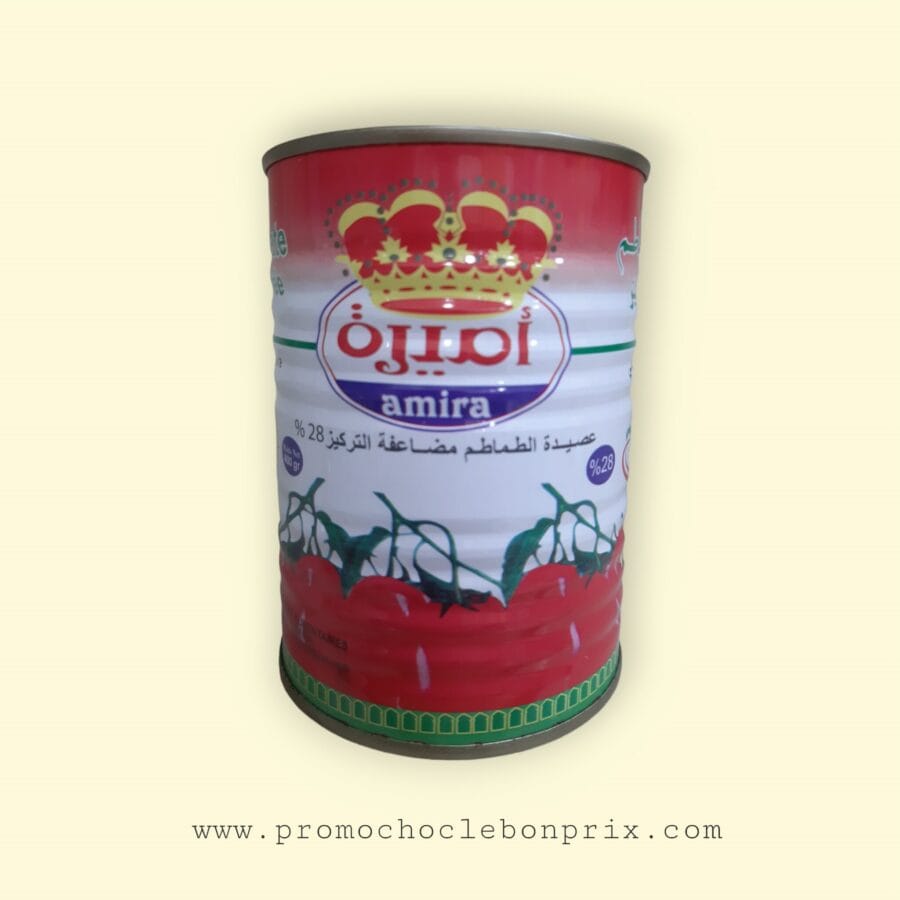 PhotoRoom-20240108_100631 AMIRA TOMATE CONCENTRÉ 400G – Image 1
