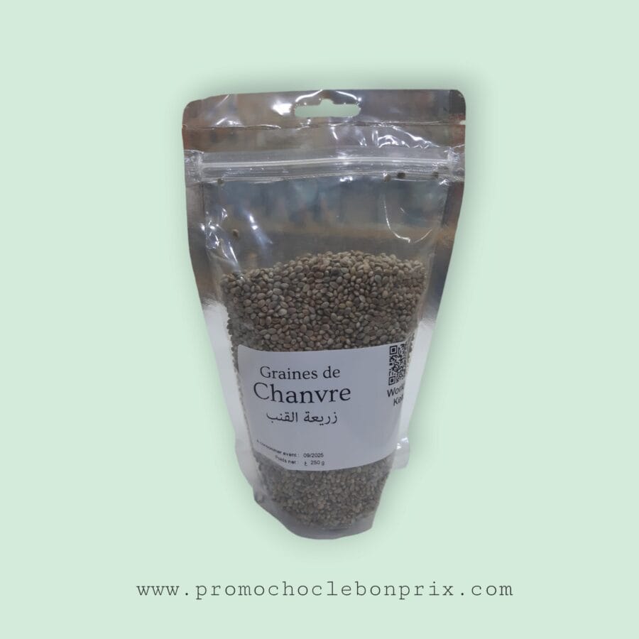 PhotoRoom-20240218_085230.png WORLD OF KETO GRAIN DE CHANVRE 250G – Image 1