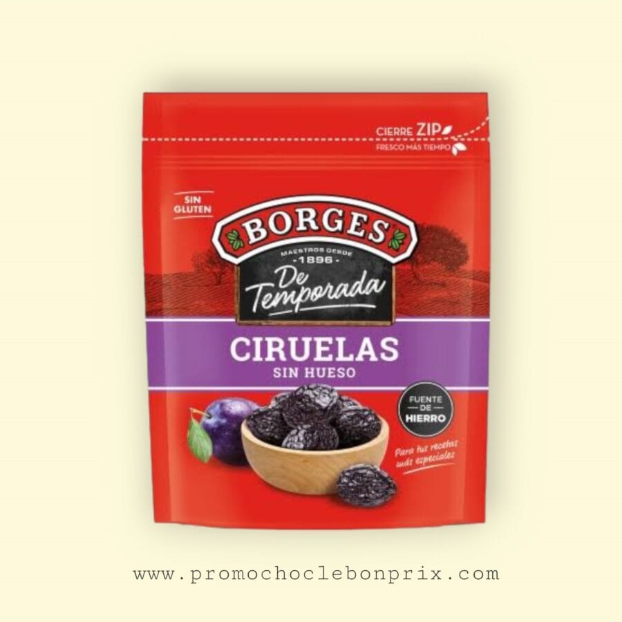 PhotoRoom-20240225_075556 BORGES PRUNEAU SANS NOYAU 200G. – Image 1