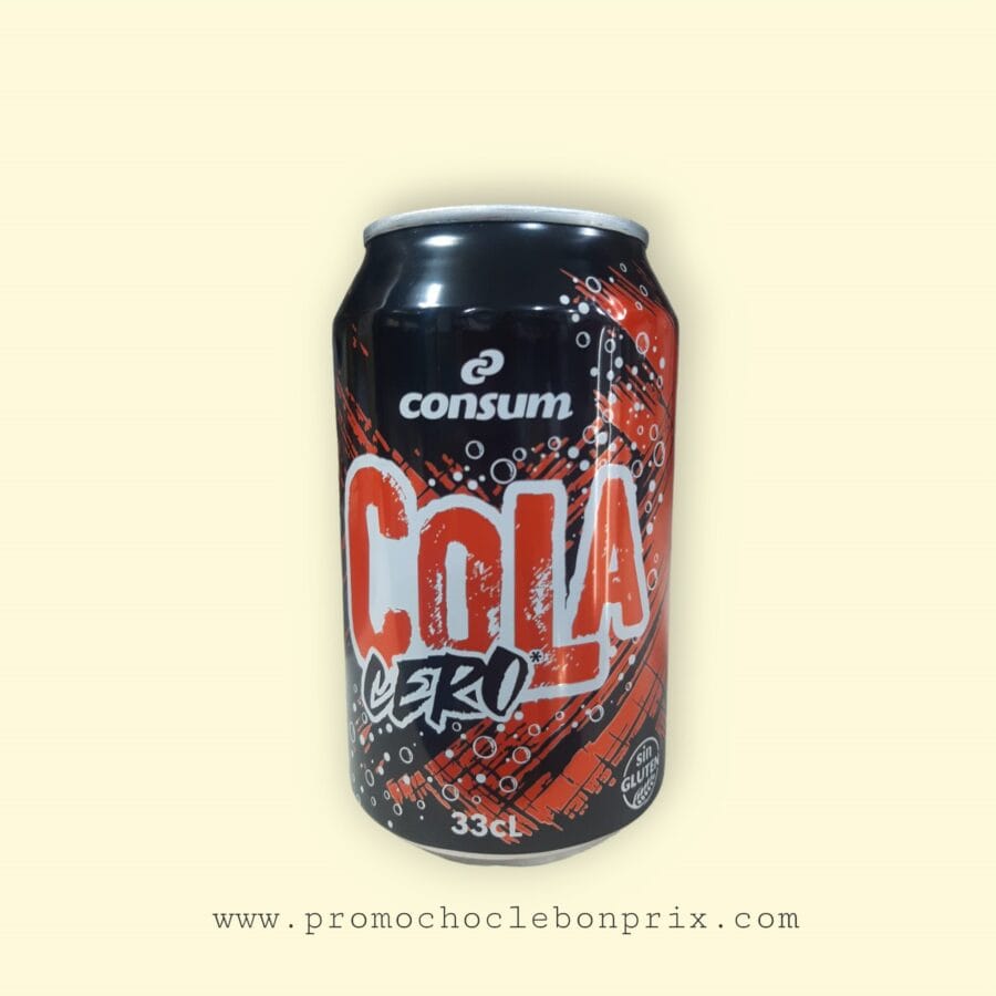 PhotoRoom-20240319_153050 CONSUM CANNETTE 33CL COLA ZERO – Image 1