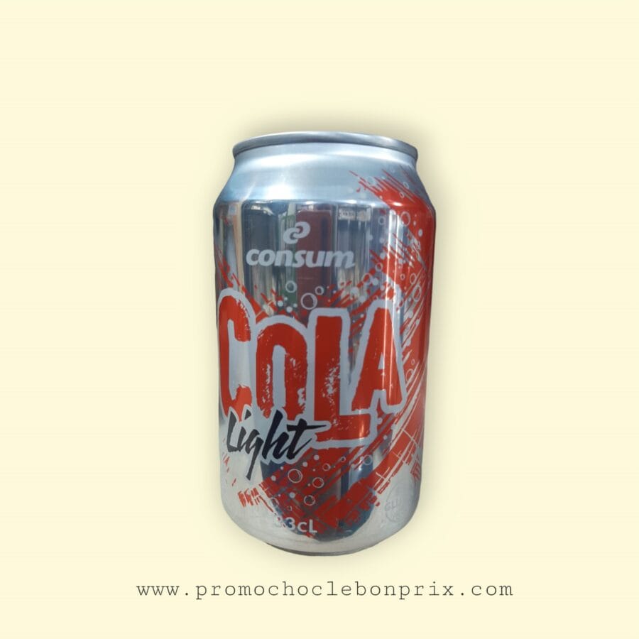 PhotoRoom-20240319_153128.png CONSUM CANNETTE 33CL COLA LIGHT – Image 1