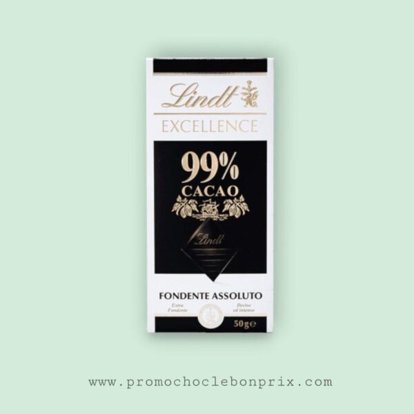 LINDT EXCELLENCE CHOCOLAT NOIR 99%