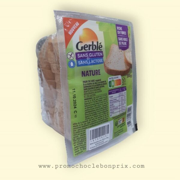 GERBLE PAINS NATURE 200G