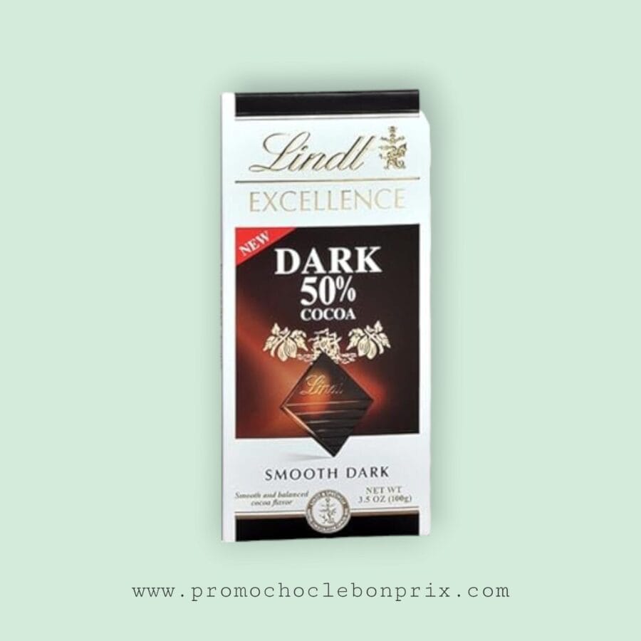 Photoroom-20240418_114939 LINDT EXCELLENCE CHOCOLAT NOIR 50% – Image 1