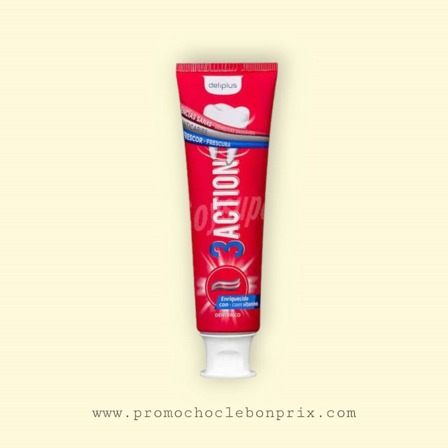 DELIPLUS DENTIFRICE  3 ACTION