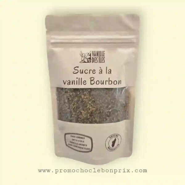 VANILLE DES ILES SUCRE ROUX AVEC VANILLE