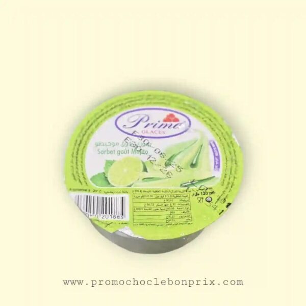 PRIMA GLACES GOBELET GOUT MOJITO