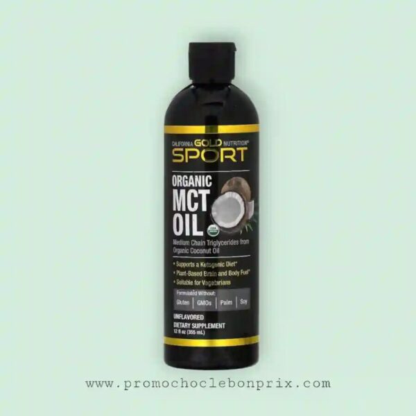 GOLD SPORT  CALIFONIA NUTRITION MCT OIL 355ML