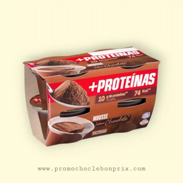 HACENDADO PROTEINAS MOUSSE CHOCOLAT