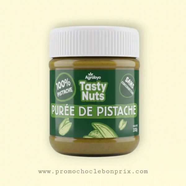 TASTY NUTS BEURRE DE PISTACHE 200G SANS GLUTEN SANS SUCRE