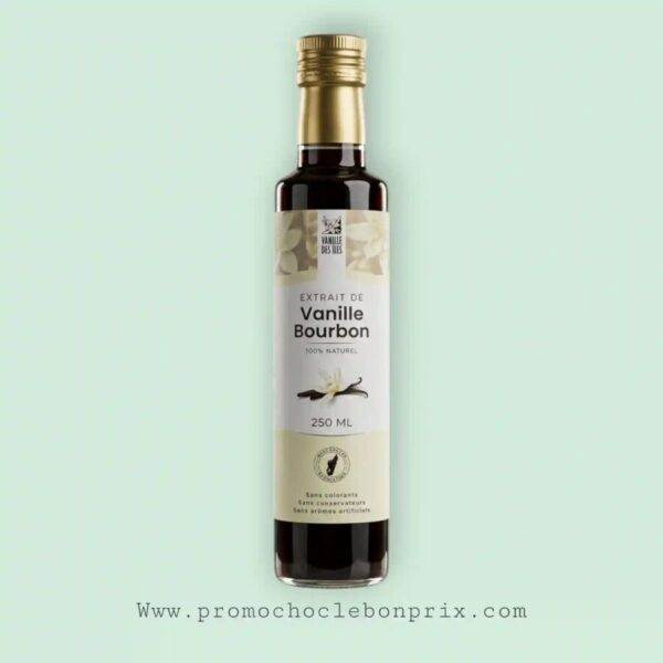 VANILLE DES ILES EXTRAIT VANILLE BOURBON BIO 250ML