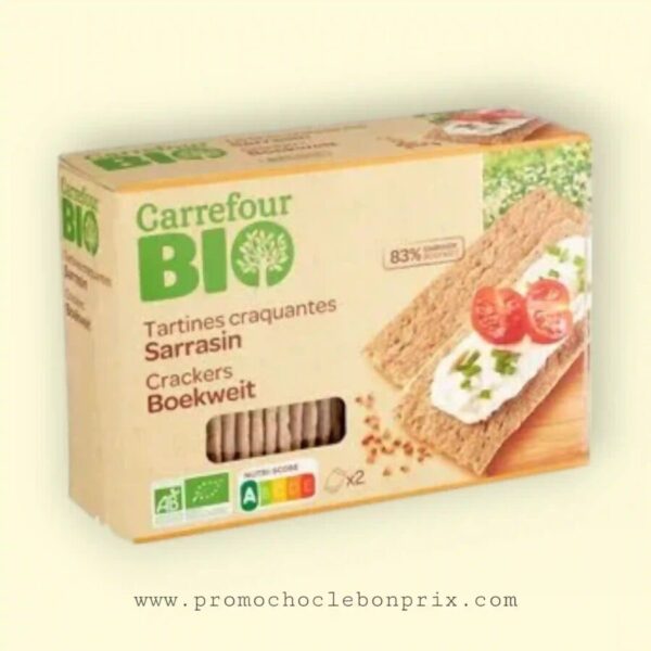CARREFOUR BIO TARTINE SARRASIN