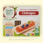JARDIN BIO ETIC TARTINES CRAQUANTES CHÂTAIGNE 🌰