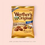 WERTHERS ORIGINAL BON BON SANS SUCRE 90G SUGAR FREE CAFE