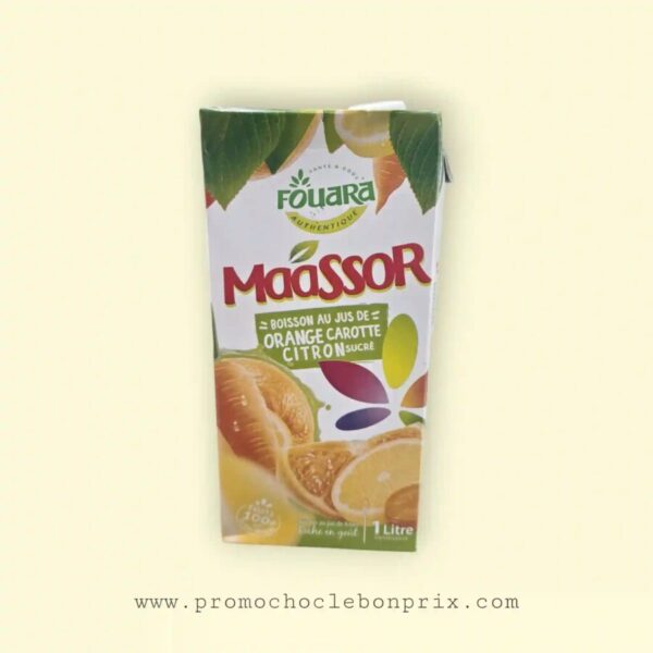 FOUARA MAASSOR 1L ORANGE CAROTTE CITRON