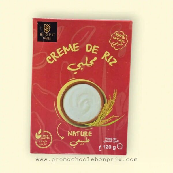 BIOPF CREME DE RIZ NATURE
