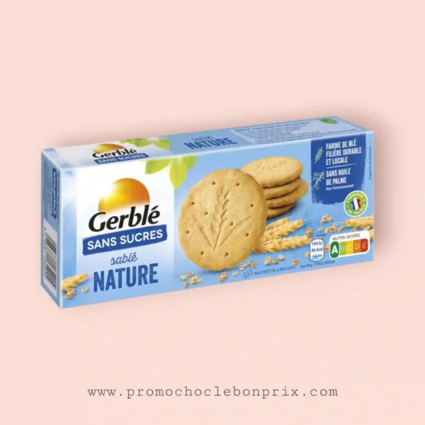 GERBLE SANS SUCRE SABLE NATURE