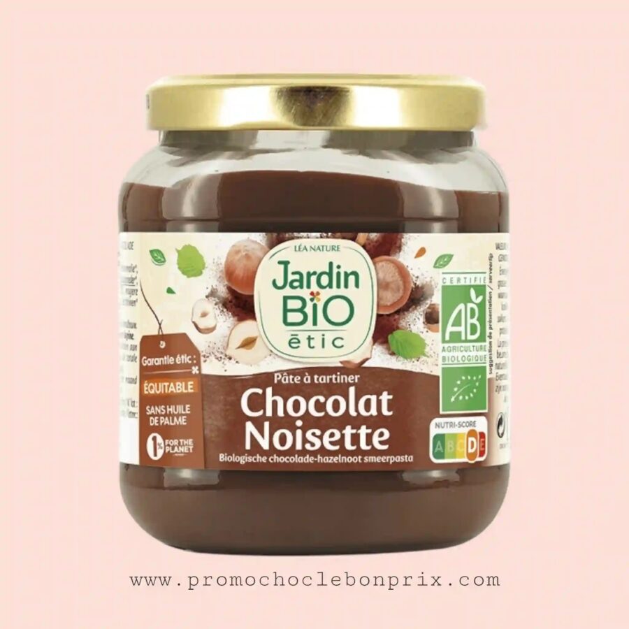 2025/11/1000142366.jpg JARDIN BIO ETIC PATE A TARTINER CHOCOLAT NOISETTES – Image 1