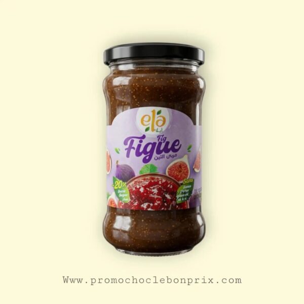ELA CONFITURE DE FIGUE 380G SANS GLUTEN