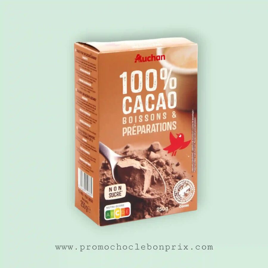 2026/01/1000155918.jpg AUCHAN CACAO 100% NON SUCRÉ – Image 1