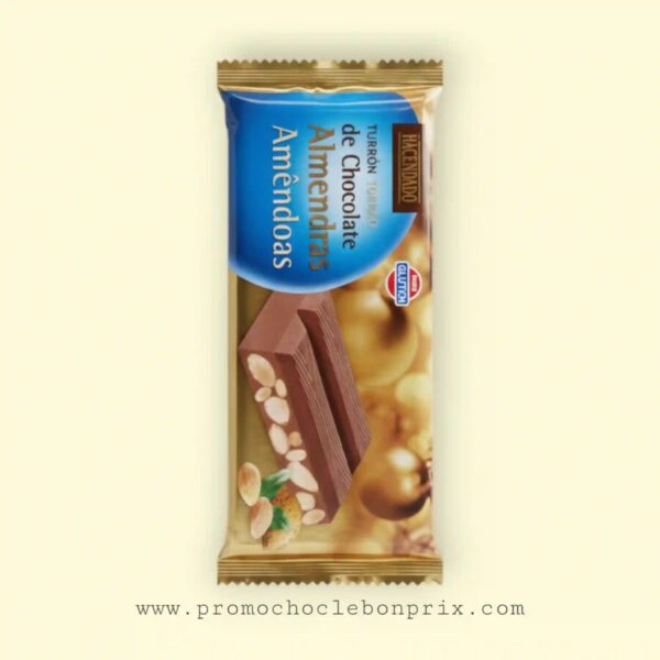 HACENDADO CHOCOLAT CACAHUÈTE AMANDES 250G