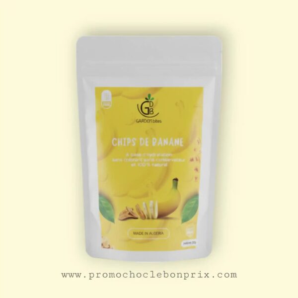 GARDEN BITES CHIPS DE FRUITS BANANE 🍌