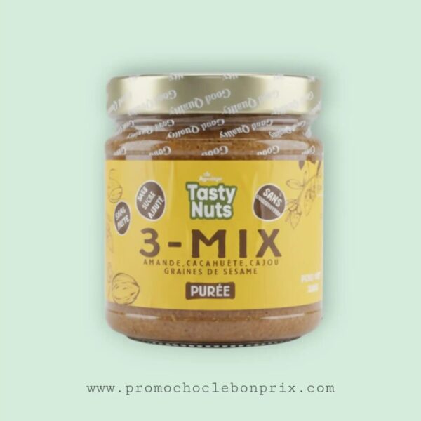 TASTY NUTS 3 MIX AMANDE CACAHUÈTE CAJOU SÉSAME